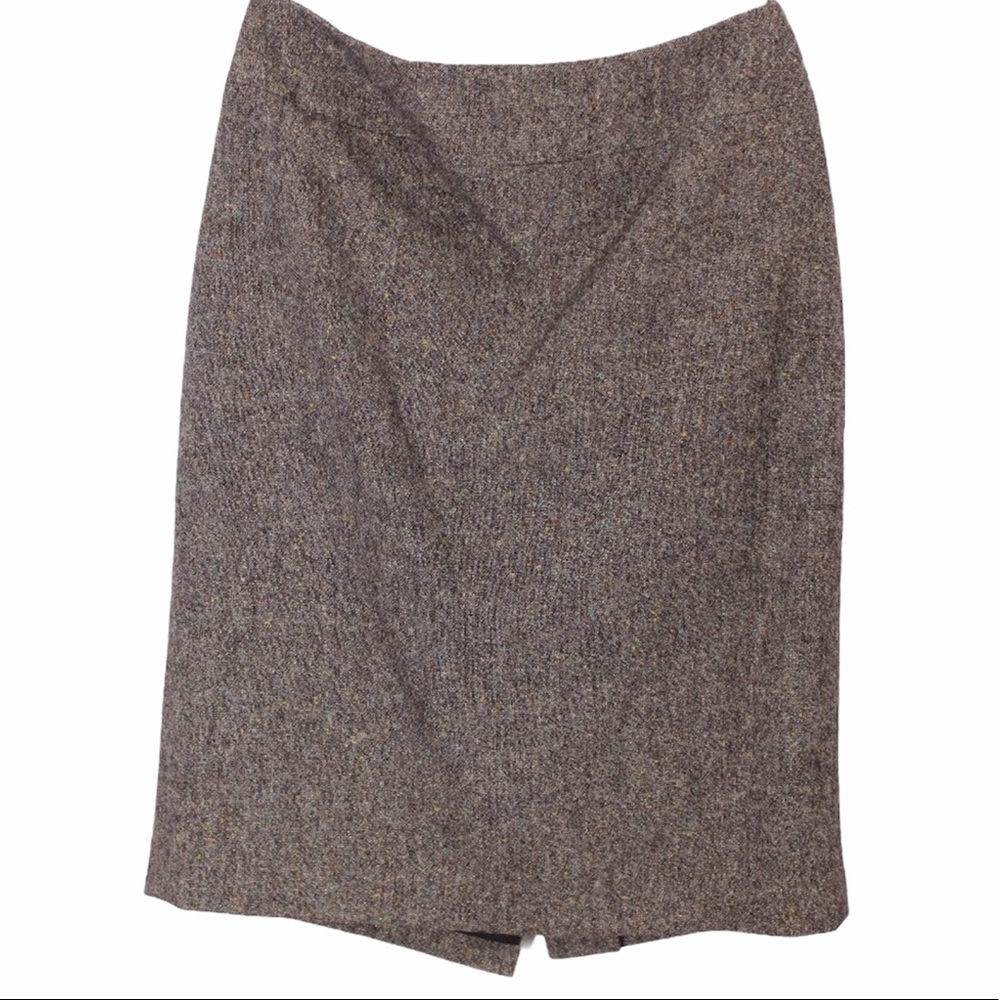 NIPON BOUTIQUE Wool Metallic Skirt MUST ZOOM